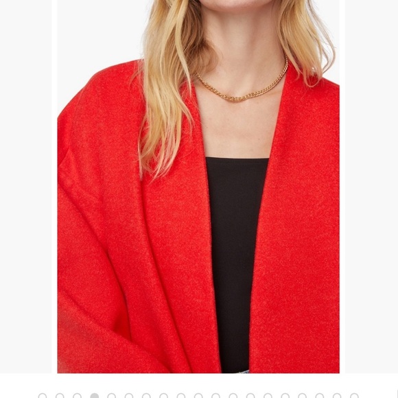 Wrap Front Double Knit Coat - Picture 4 of 4